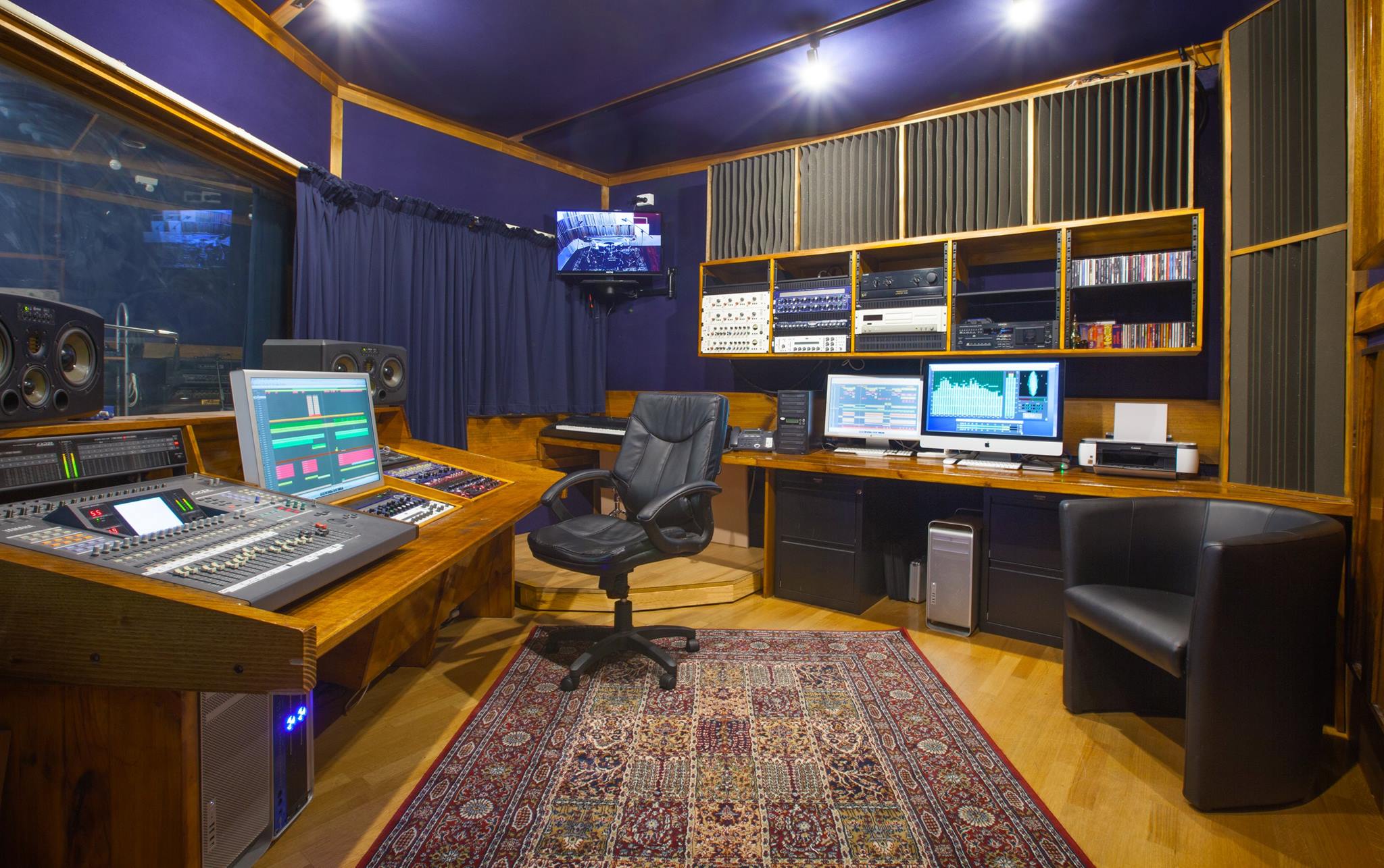 studio C control room